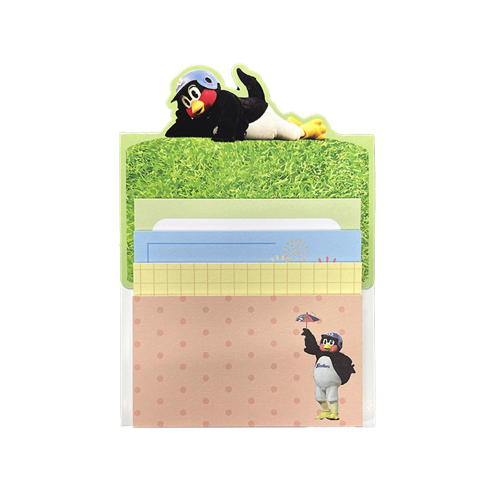 【2025年2月新商品】4 種つば九郎メモ帳