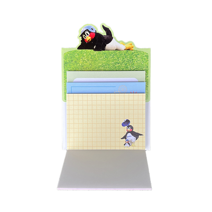 【2025年2月新商品】4 種つば九郎メモ帳