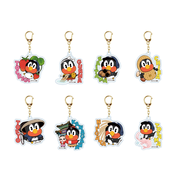 ご当地つば九郎キーホルダー【コア】
