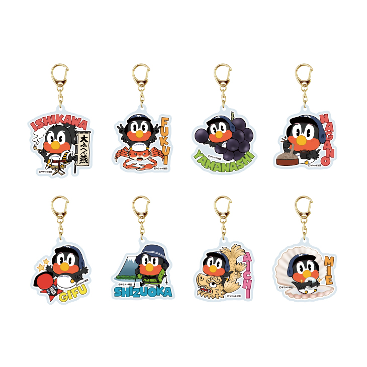 ご当地つば九郎キーホルダー【コア】