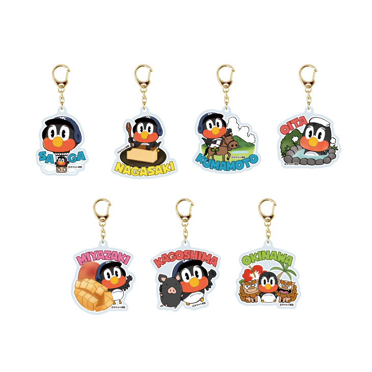 ご当地つば九郎キーホルダー【コア】