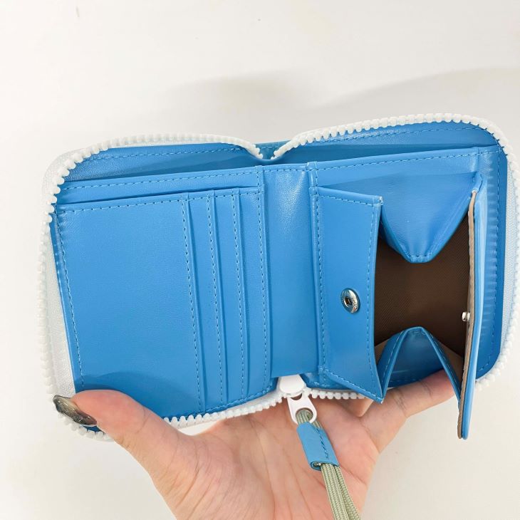 【2025年2月新商品】スワローズネームラウンドパフ財布