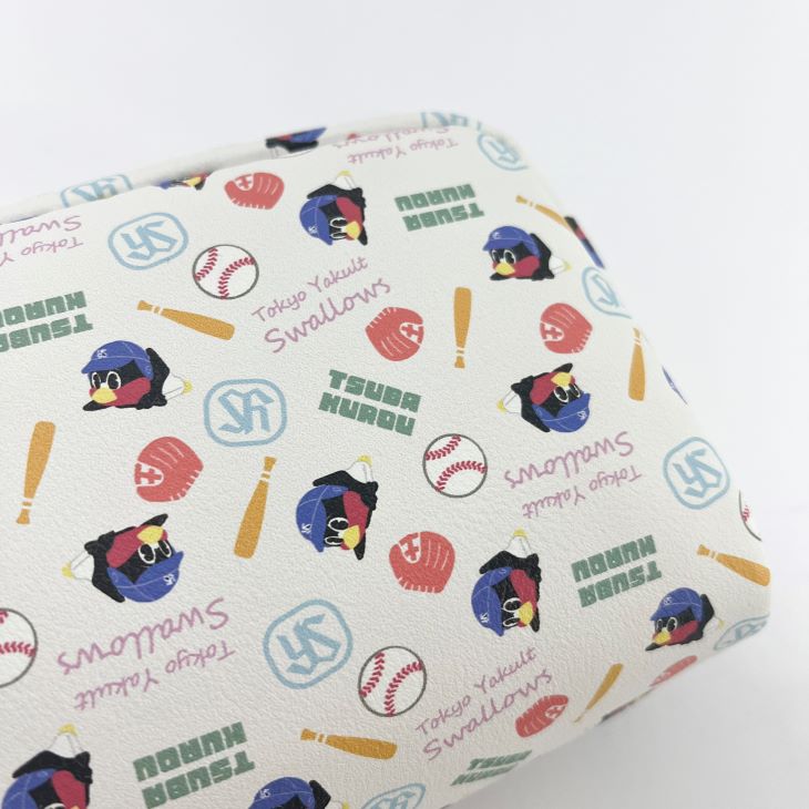 【2025年2月新商品】つば九郎総柄プリントポーチ