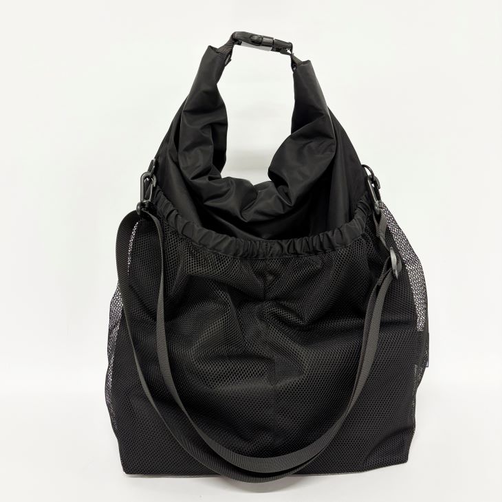 【2025年2月新商品】メッシュポケットロールバッグ