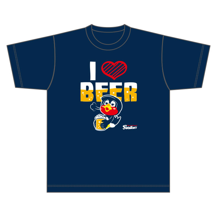 【2025年2月新商品】LOVE BEER Tシャツ（ネイビー）