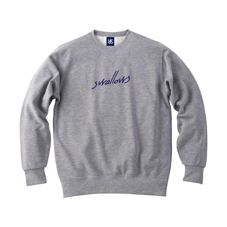 【2025年2月新商品】Swallows刺繍スウェット（杢グレー）