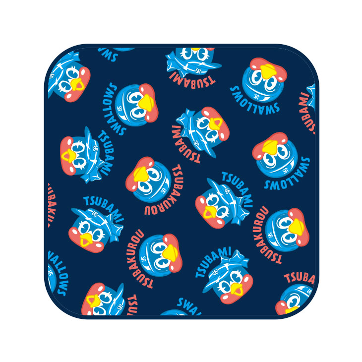 【2025年2月新商品】ハンドタオル（つば九郎・つばみ／総柄）