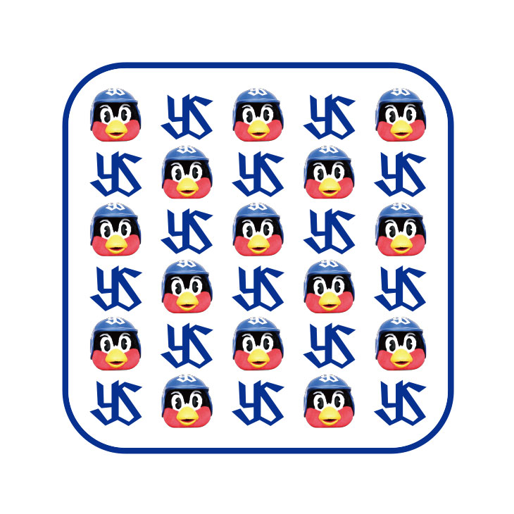 【2025年2月新商品】ハンドタオル（つば九郎／実写総柄）【コア】