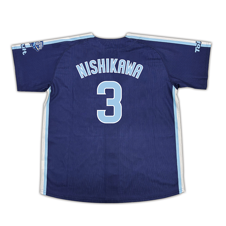 新品! KEBOZ×SWALLOWS 東京ヤクルトスワローズ3西川遥輝 Tシャツ 2025年BF】レプリカユニホーム（2025年CREW）3西川 | 東京ヤクルト