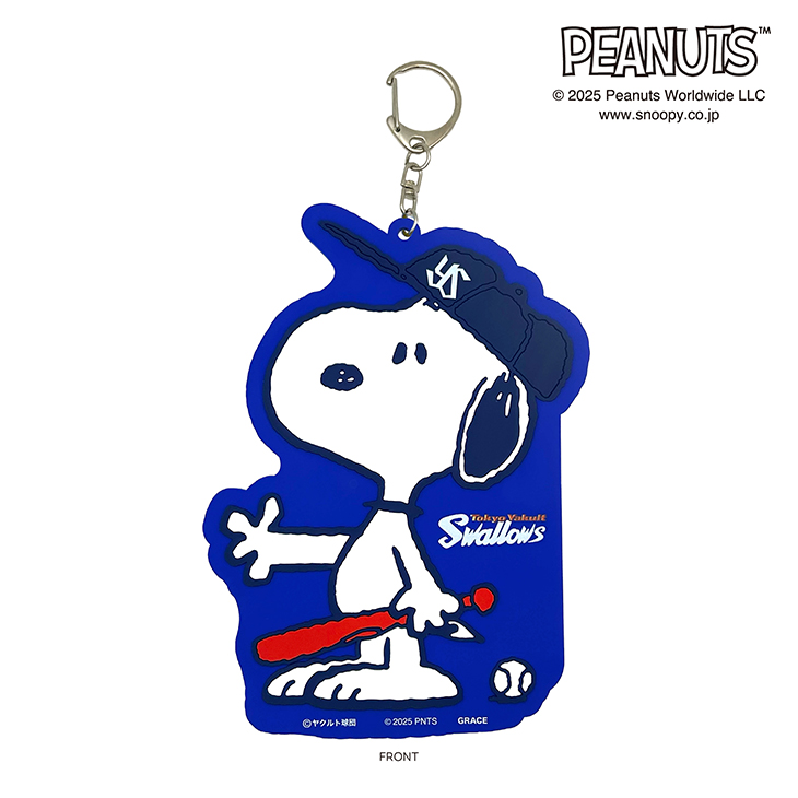 SNOOPY×ヤクルトスワローズ ダイカットパスケース 2025