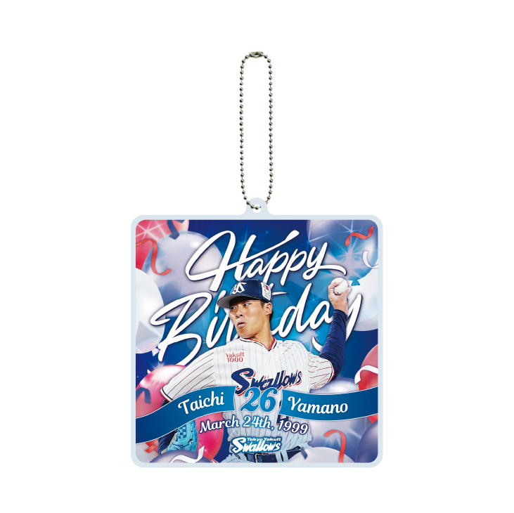 【2025年BD】3月バースデーアクリルキーホルダー（山野）