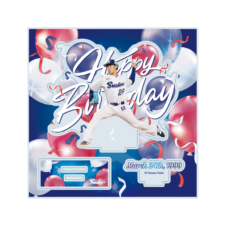 【2025年BD】3月バースデーアクリルスタンド（山野）