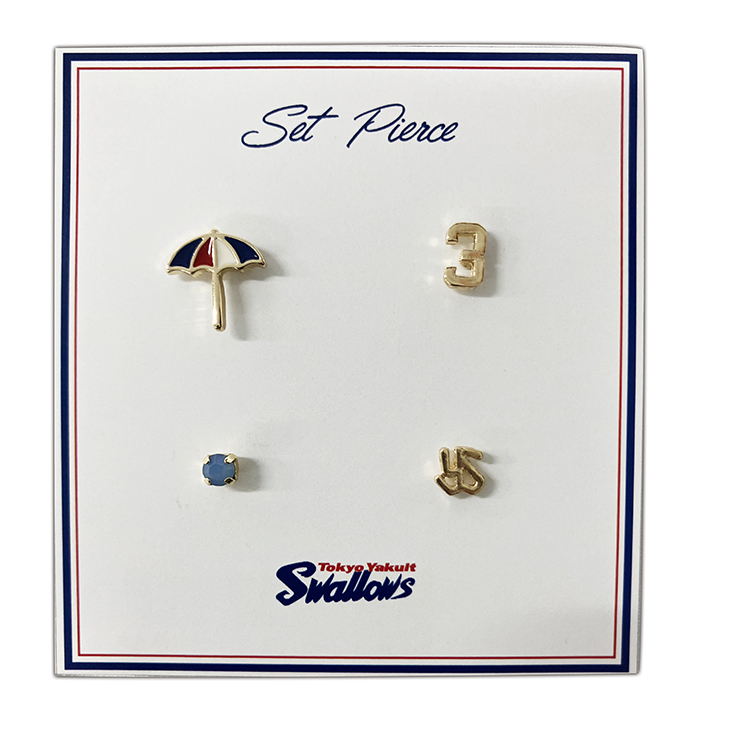 【2025年BF】選手ピアスセット