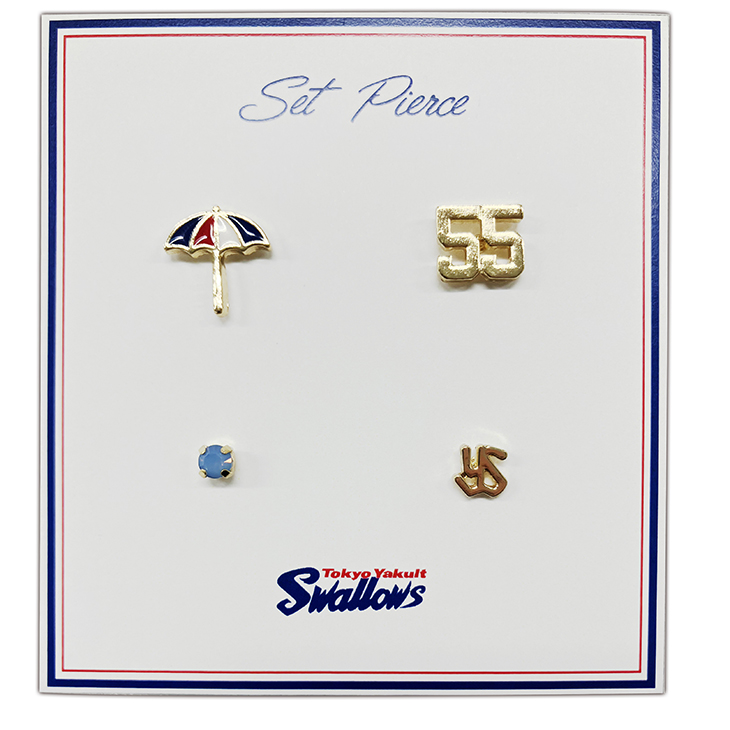 【2025年BF】選手ピアスセット