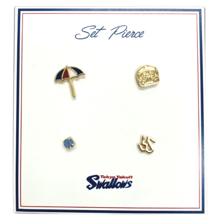 【2025年BF】選手ピアスセット