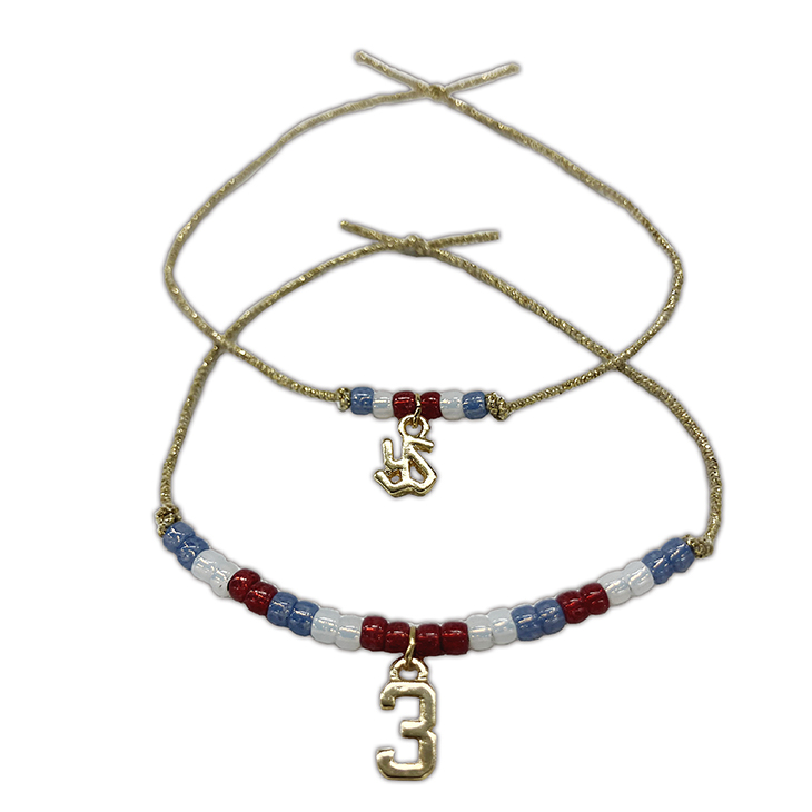 【2025年BF】選手ビーズブレスレット