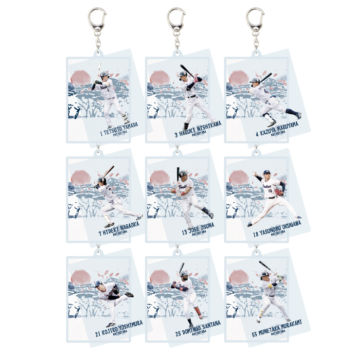 【2025年BF】【2025年松山主催試合】選手ビジュアルアクリルキーホルダー