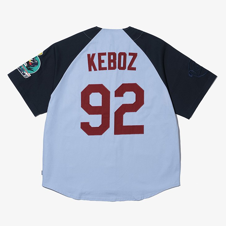 【KEBOZ×SWALLOWS】BASEBALL JERSEY TEE（2色）