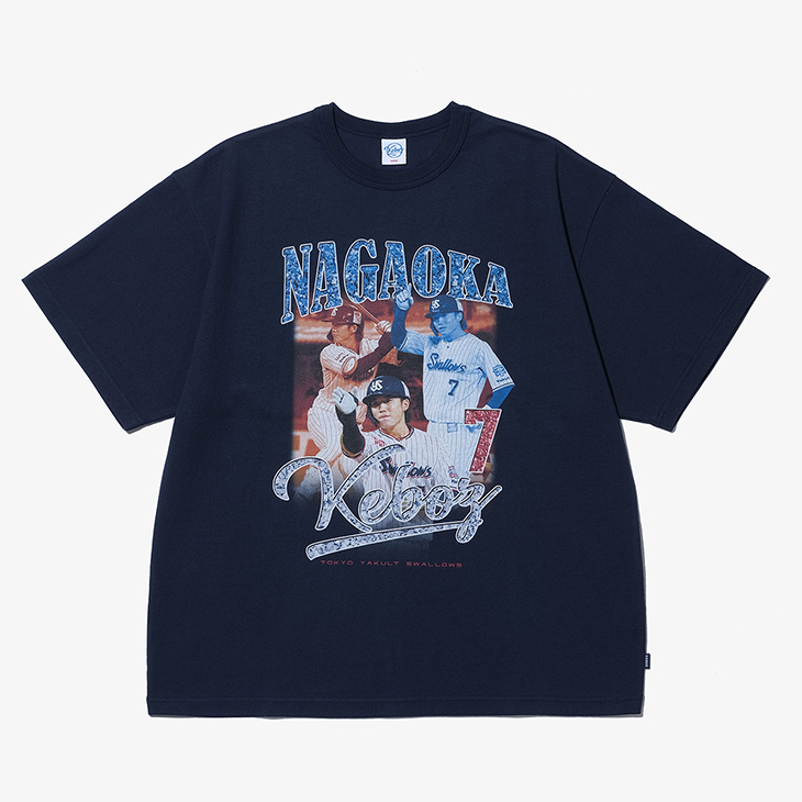 【KEBOZ×SWALLOWS】7.HIDEKI NAGAOKA TEE