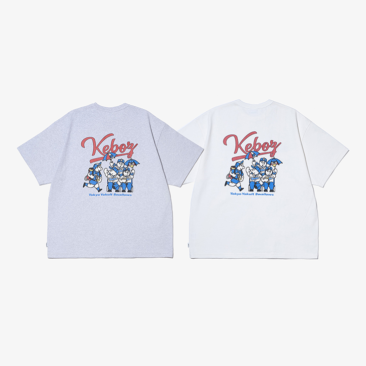【KEBOZ×SWALLOWS】beer vendor S/S TEE（2色）