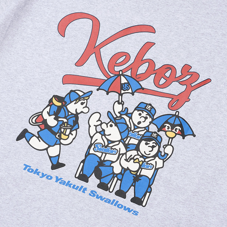 【KEBOZ×SWALLOWS】beer vendor S/S TEE（2色）