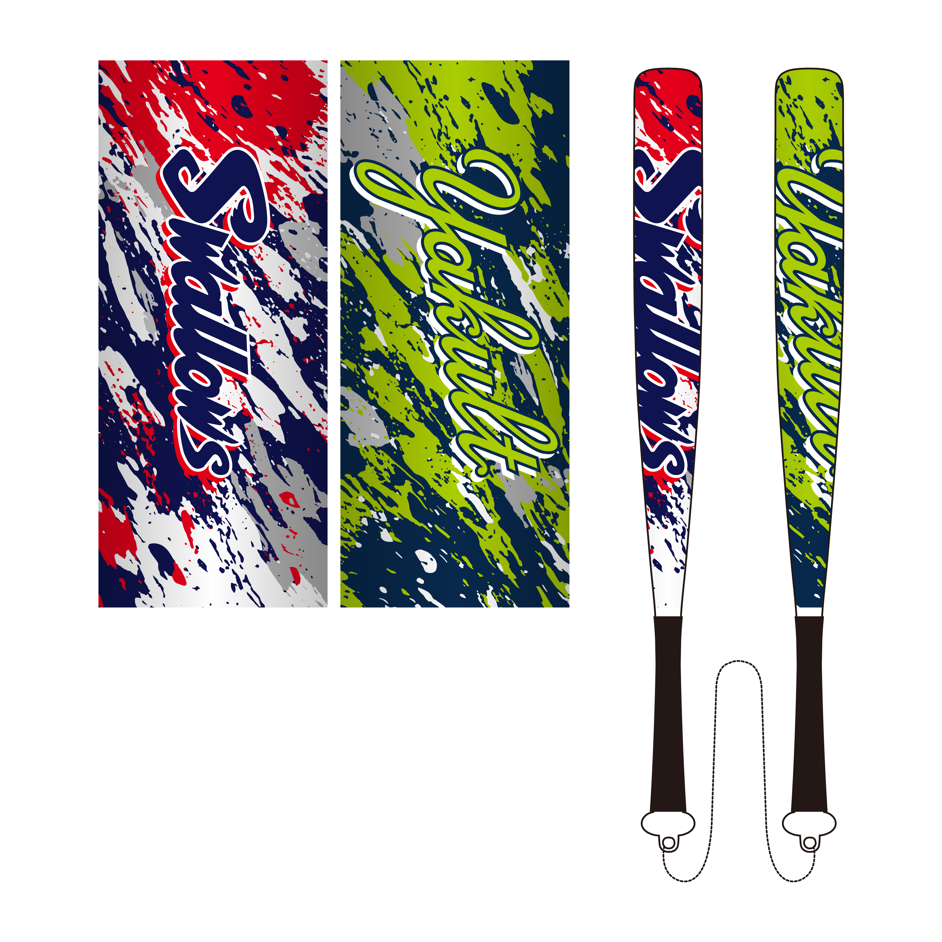 キラキラカンフーバット（ホーム&ビジター）