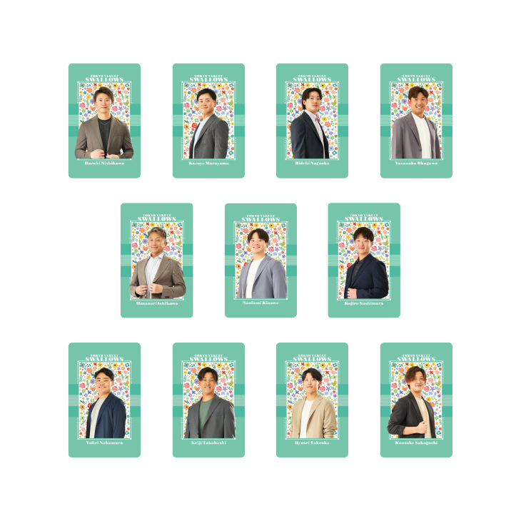 【はたらく人応燕】はたらくひと応燕選手ビジュアルシークレットクリアカード