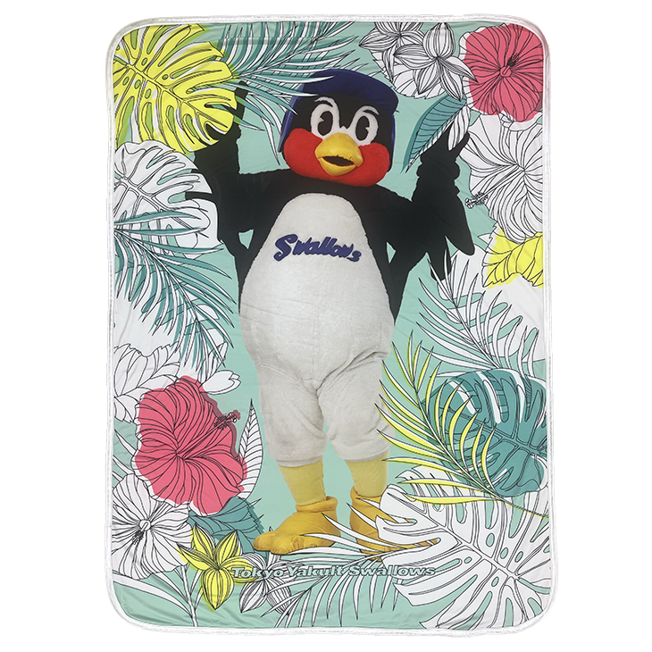 【2025年7月つばの日】ポーチ付き冷感ブランケット