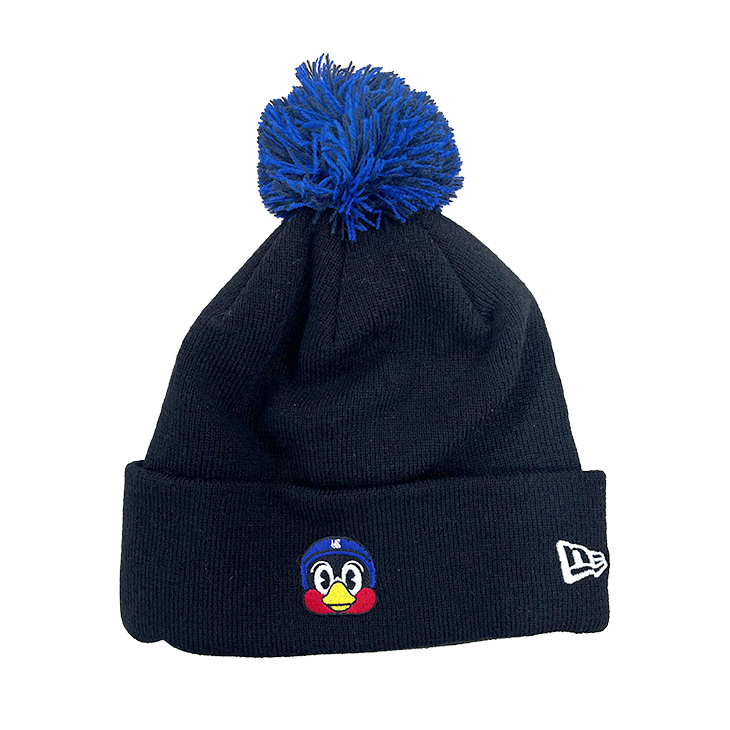 U*O様 【限定販売】つばの日 ／つば九郎 ボンボン付きニット帽 ／NEW ER m64733292780_1.jpg?1762674935