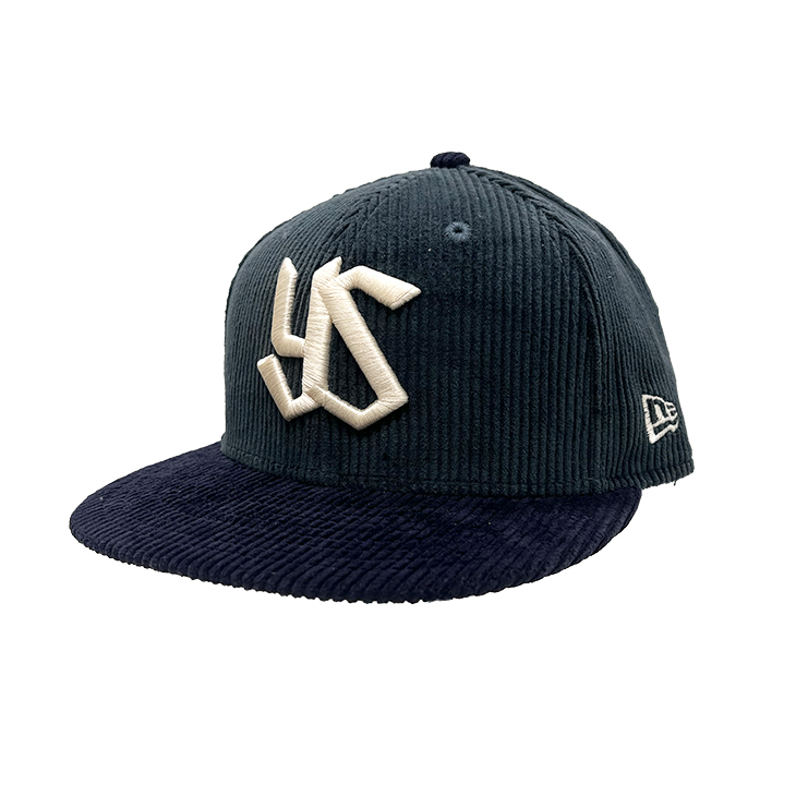 【ファン感謝DAY2025】9FIFTY YSロゴ（コーデュロイ／グリーン×ネイビー）