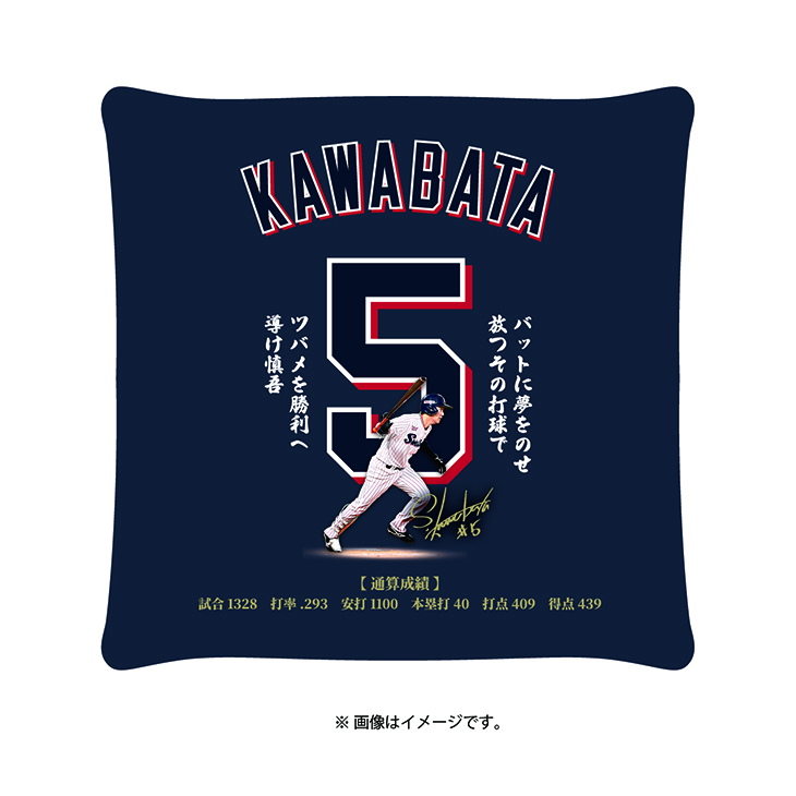 【記念】川端慎吾 引退記念クッション