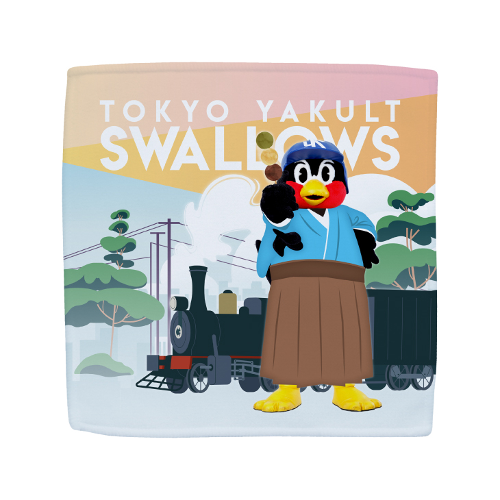 ヤクルトスワローズ 松山秋季キャンプデザインハンドタオル ※12月下旬ごろ出荷開始予定