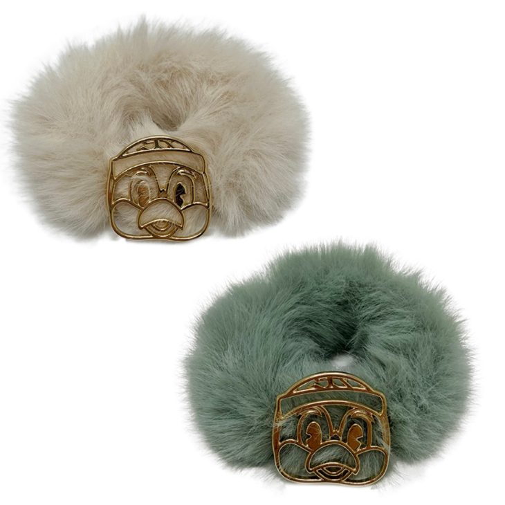 【ファン感謝DAY2025】つば九郎チャーム付きファーシュシュ