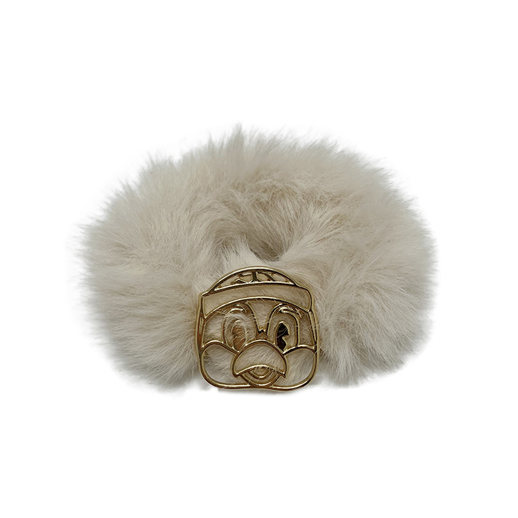 【ファン感謝DAY2025】つば九郎チャーム付きファーシュシュ