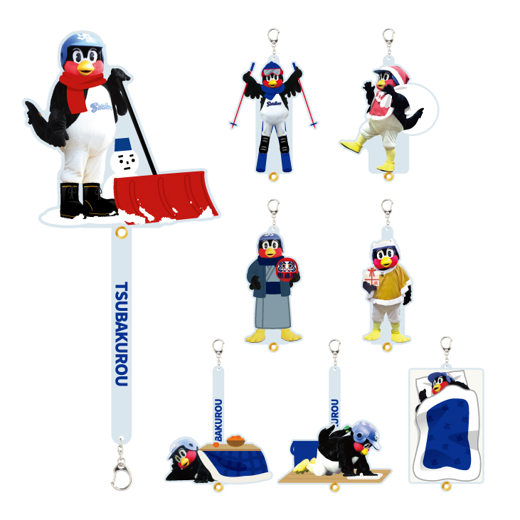 つば九郎冬プロップス（シークレット商品/全8種）【2026年1月中旬出荷