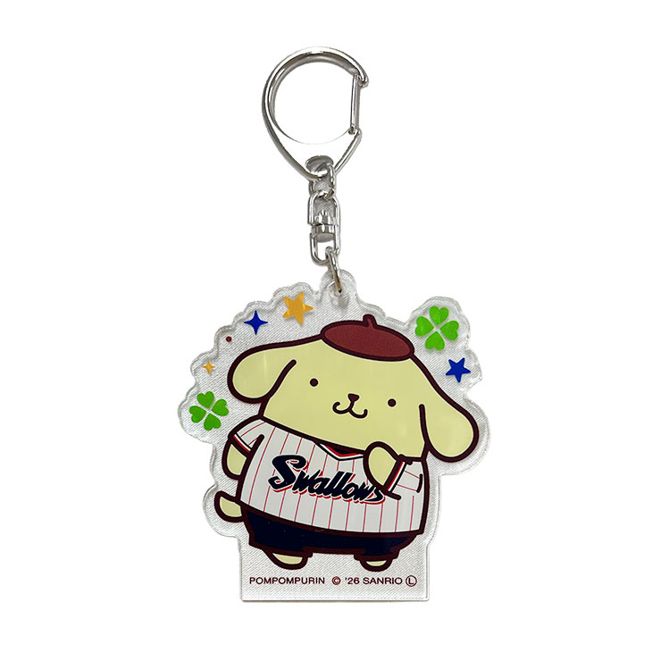 【2026年新商品】サンリオコラボアクリルキーホルダー（ポムポムプリン）
