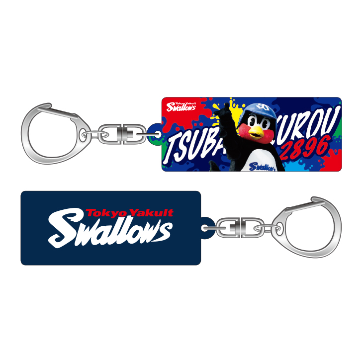 【2026年新商品】アクリルキーホルダー（つば九郎/スプラッシュ柄）