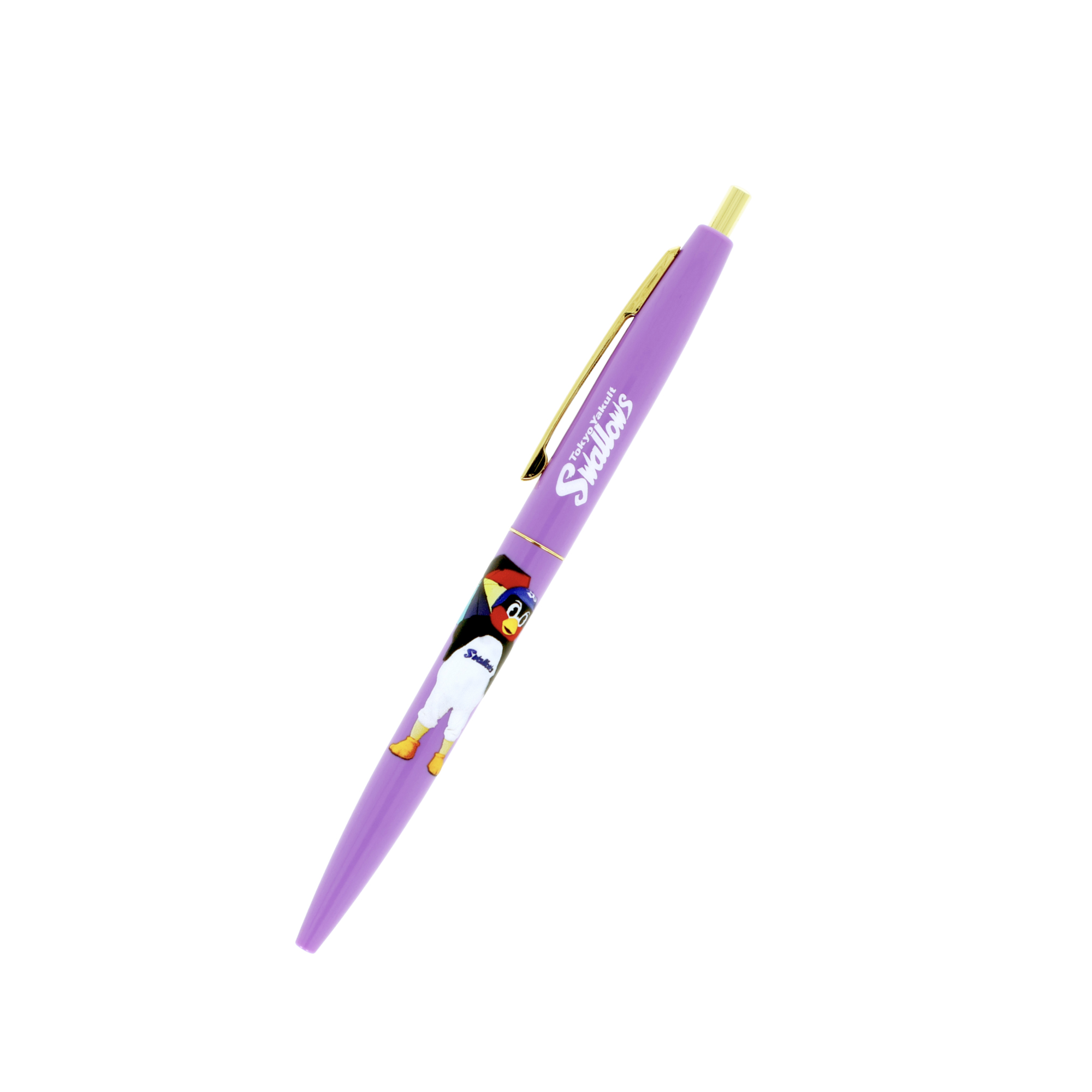 【2026年新商品】ボールペン：ラベンダー【つば九郎 傘とつば九郎】