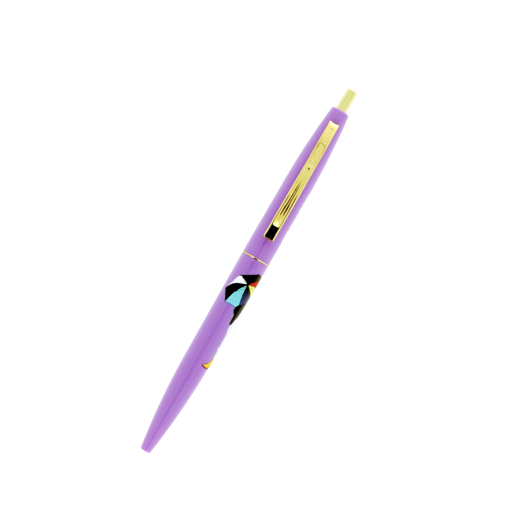 【2026年新商品】ボールペン：ラベンダー【つば九郎 傘とつば九郎】