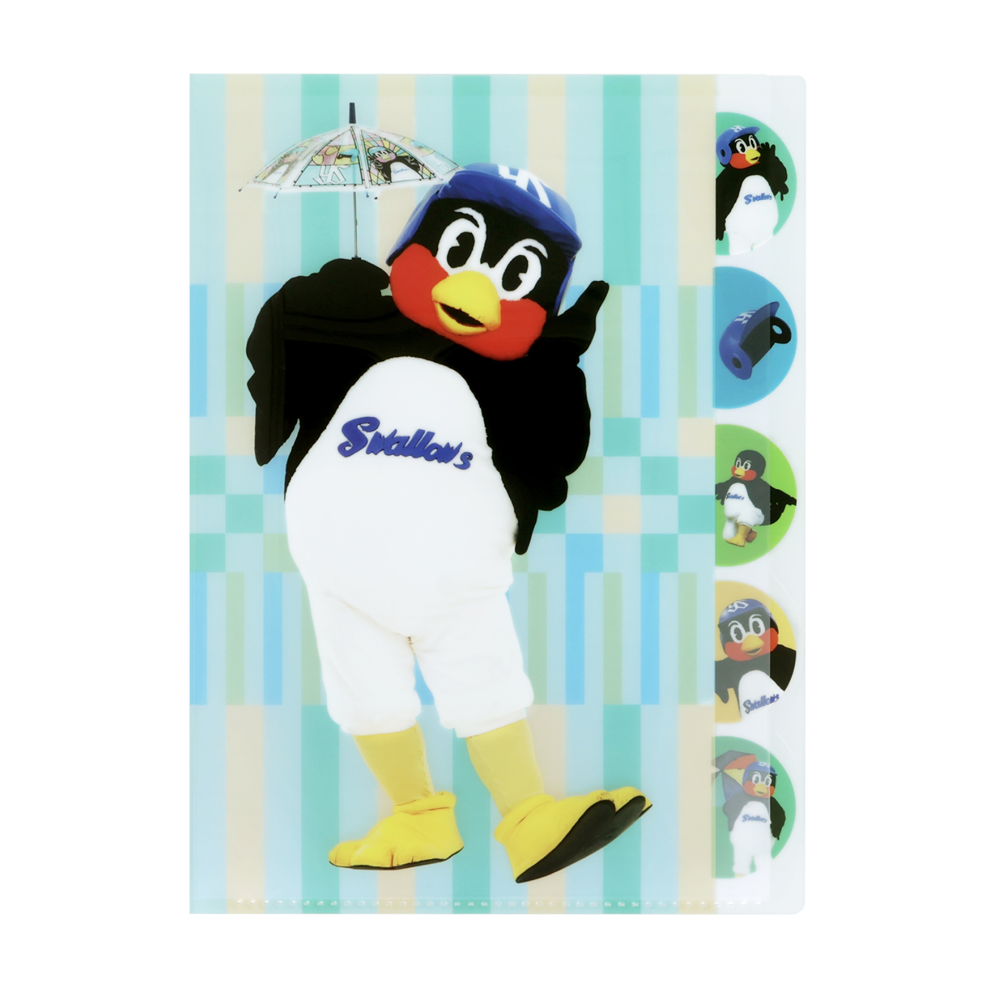 【2026年新商品】ダイカット5Pクリアファイル【つば九郎】