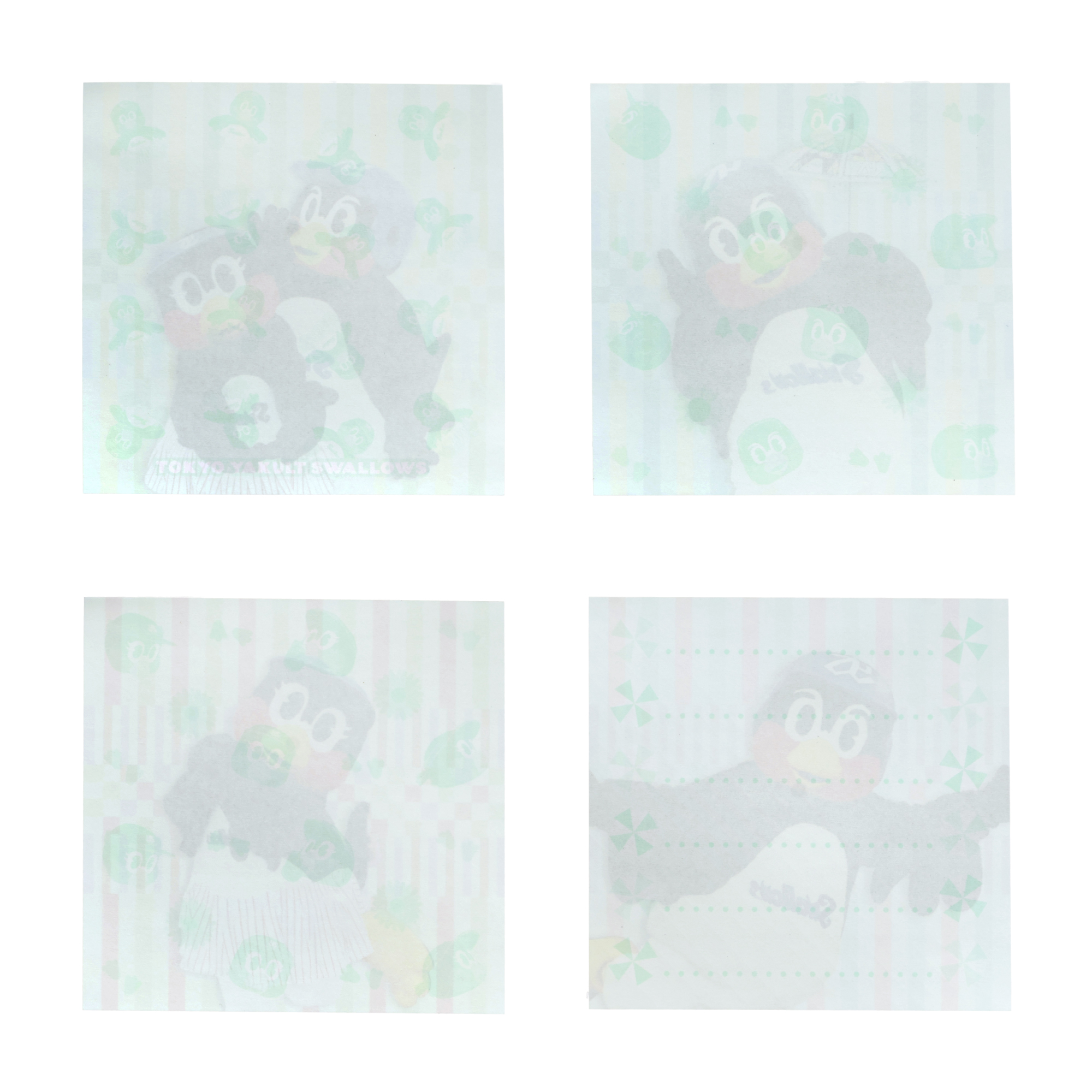 【2026年新商品】スクエアメモ帳【つば九郎＆つばみ】