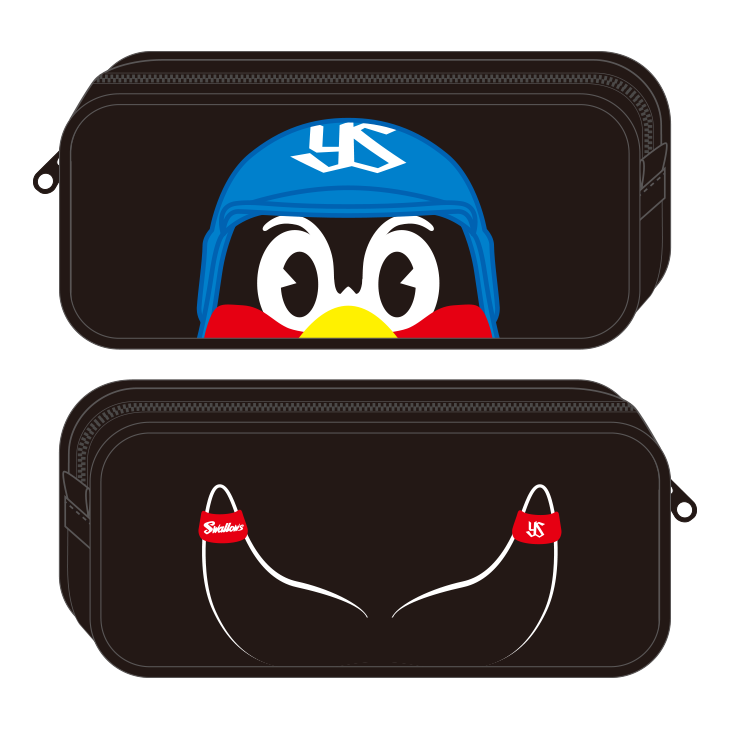 【2026年新商品】【継続】エナメルペンポーチつば九郎／ひょっこり