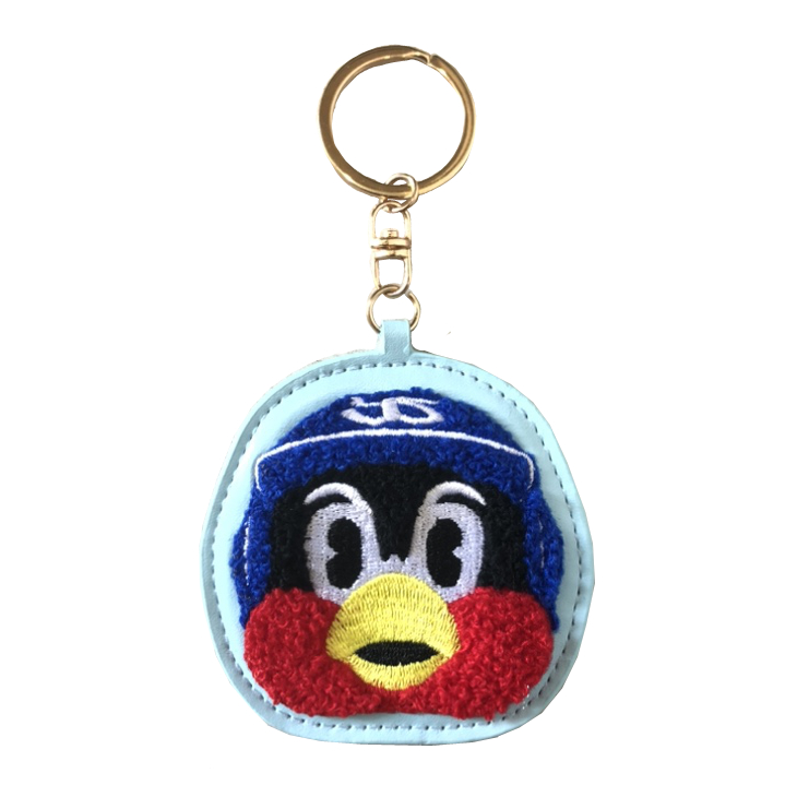 【2026年新商品】サガラ刺繍キーリング（つば九郎）