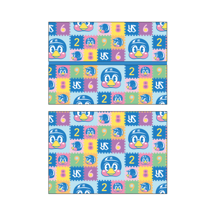 【2026年新商品】ティッシュケース（ジョイントマット柄）