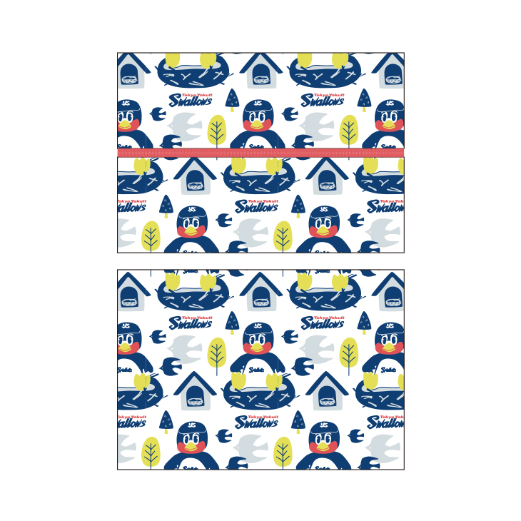 【2026年新商品】ティッシュケース（つば九郎ハウス/北欧）