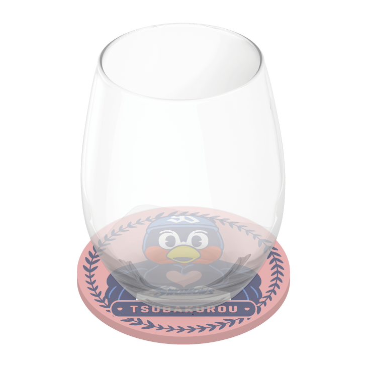 【2026年新商品】ラバーコースター(ハートつば九郎)