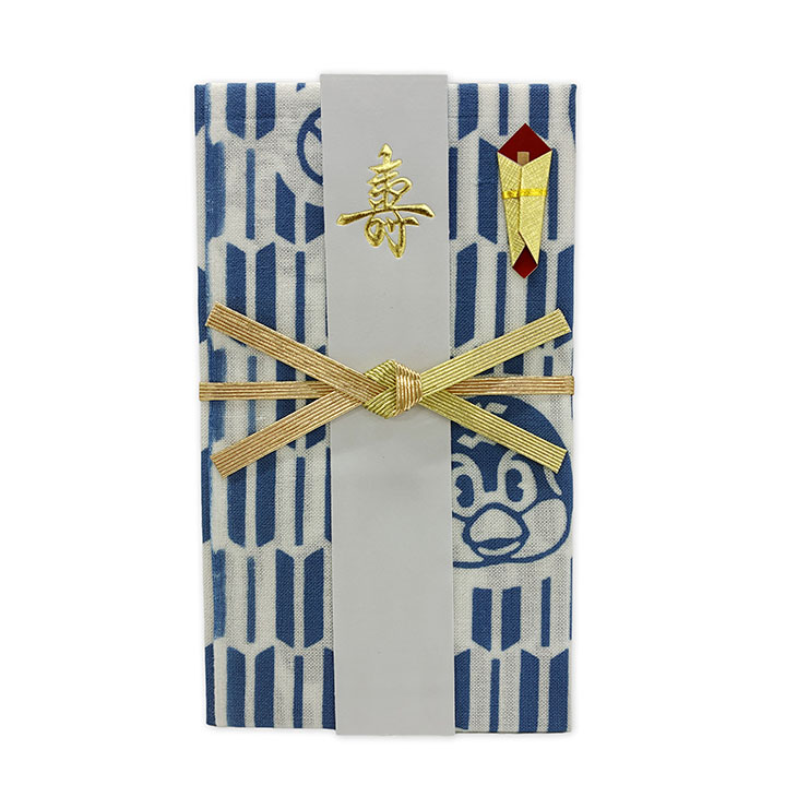 【2026年開幕新商品】かまわぬコラボ祝儀袋　矢がすりつば九郎