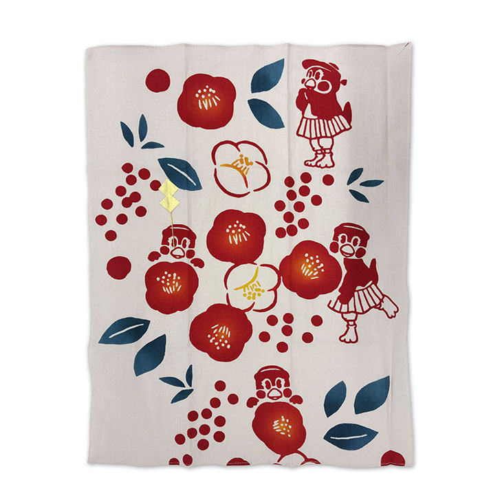 【2026年開幕新商品】かまわぬコラボ祝儀袋　つばみと椿南天