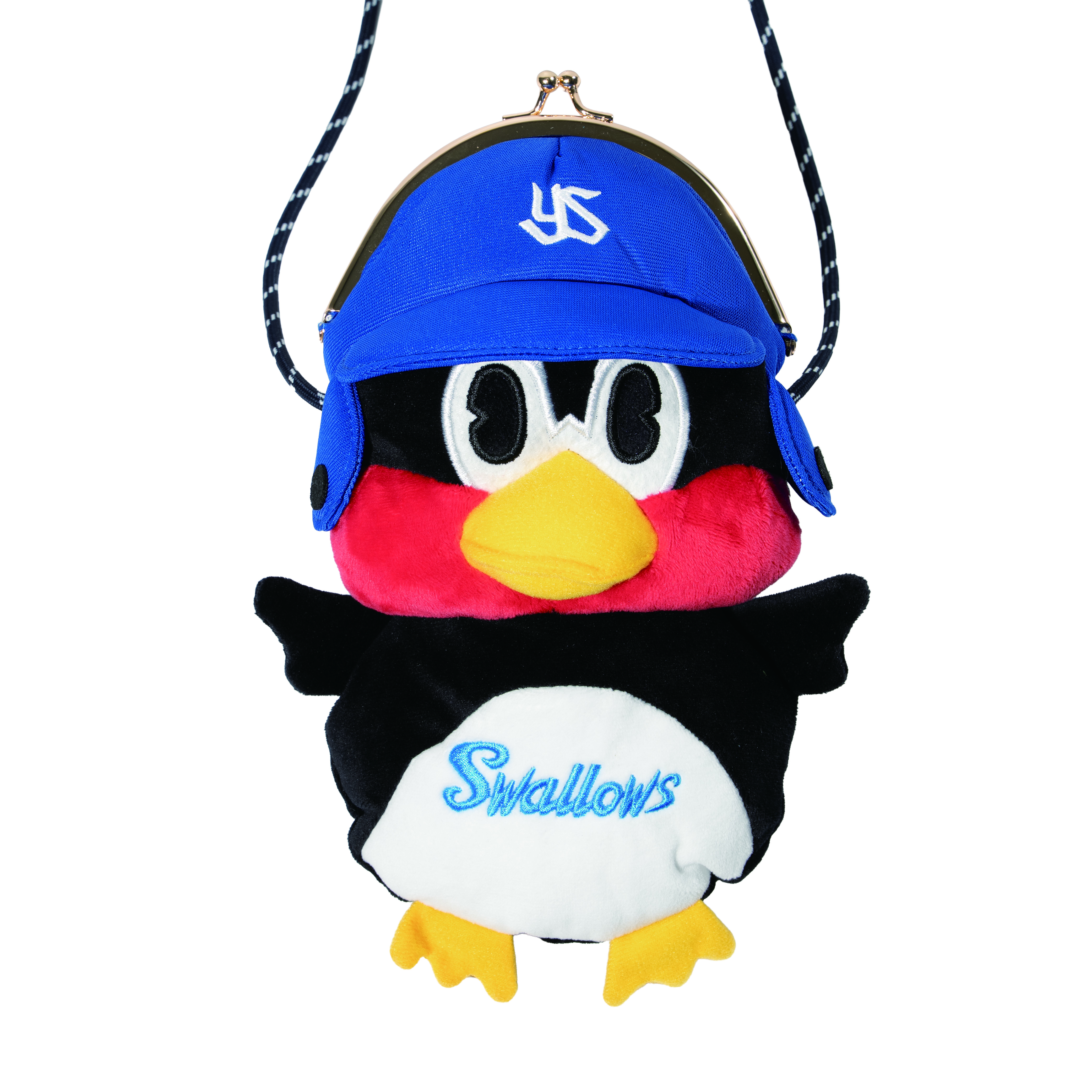 【2026年新商品】つば九郎がまぐちぬいぐるみポーチ