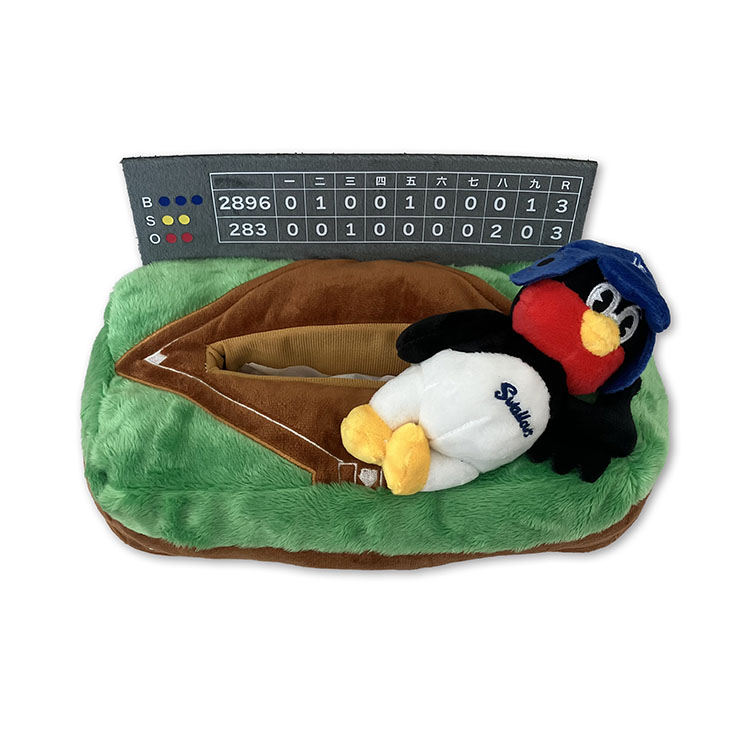 【2026年新商品】寝そべりつば九郎ぬいぐるみティッシュケースカバー